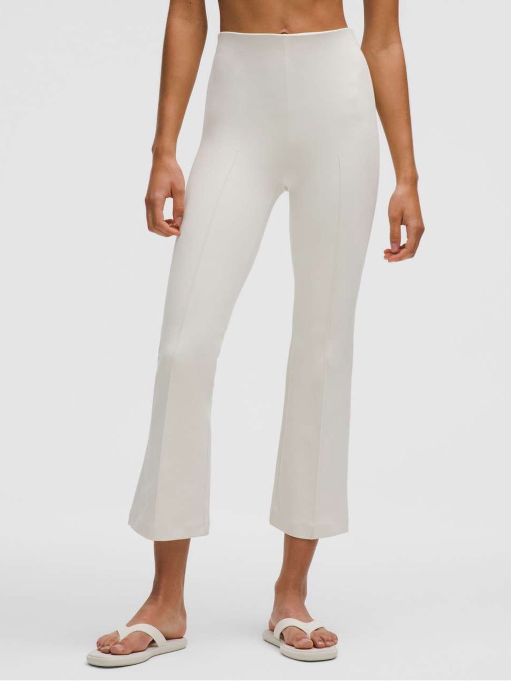 NWT $128 sold out Lululemon Stretch Spacer High-Rise Pant
Light Ivory
